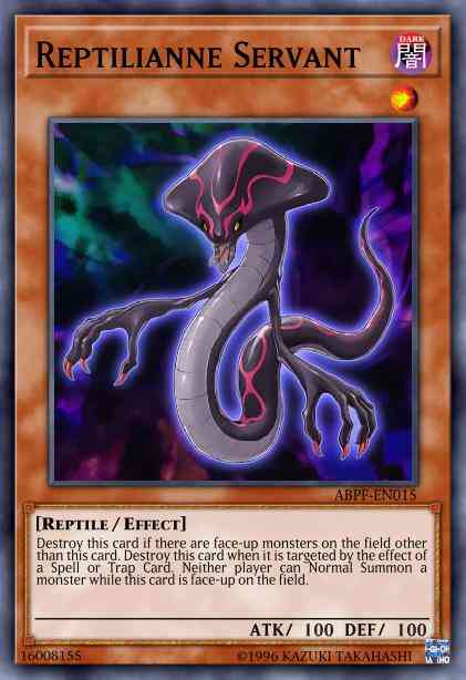 Reptilianne Servant - ABPF-EN015 - Common - 1st Edition