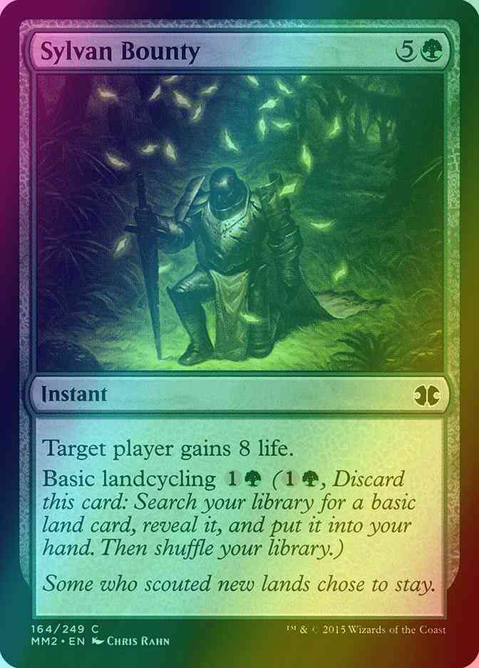Sylvan Bounty [164] [Modern Masters 2015] [Foil]