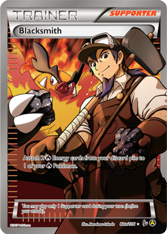 Blacksmith - Alt Art - 88a/106 - Premium Trainer's XY Collection [Ultra]