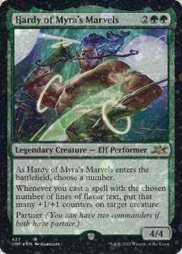 Hardy of Myra's Marvels [427] [Unfinity] [Galaxy Foil]