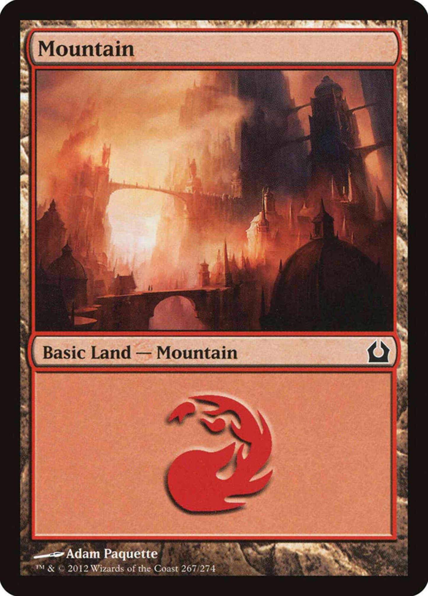 Mountain [267] [Return To Ravnica] [Non-Foil]