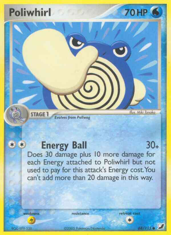 Poliwhirl - 68/115 - Common [ex10-68] [Non-Holo]
