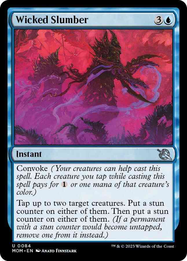 Wicked Slumber [84] [March of the Machine] [Non-Foil]