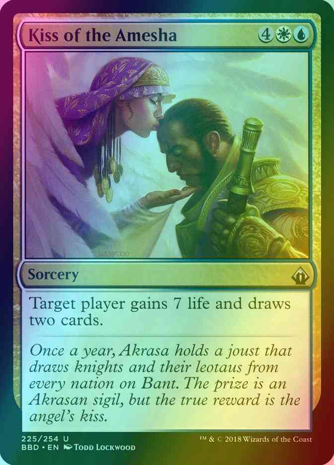 Kiss of the Amesha [225] [Battlebond] [Foil]
