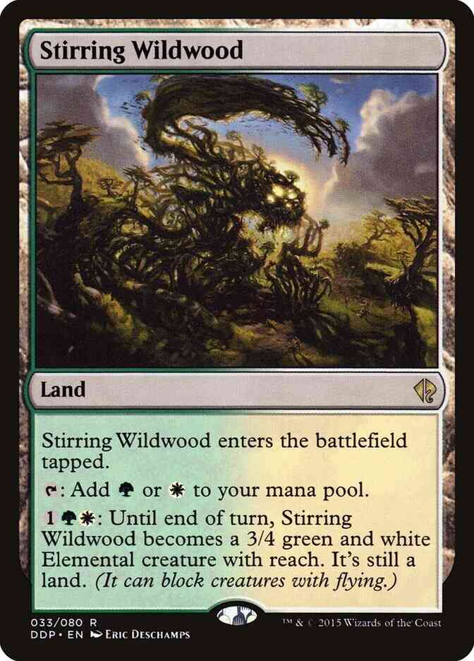 Stirring Wildwood [33] [Duel Decks Zendikar vs Eldrazi] [Non-Foil]