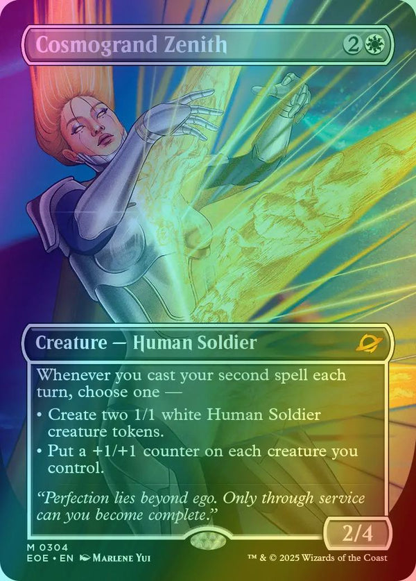 Cosmogrand Zenith [304] [Borderless] [Surreal Space] [Edge of Eternities] [Foil]