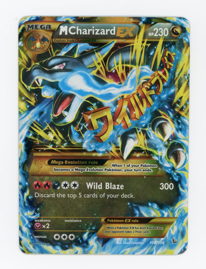 M Charizard-EX — Damaged|Rare Holo|Holo — ID 17773
