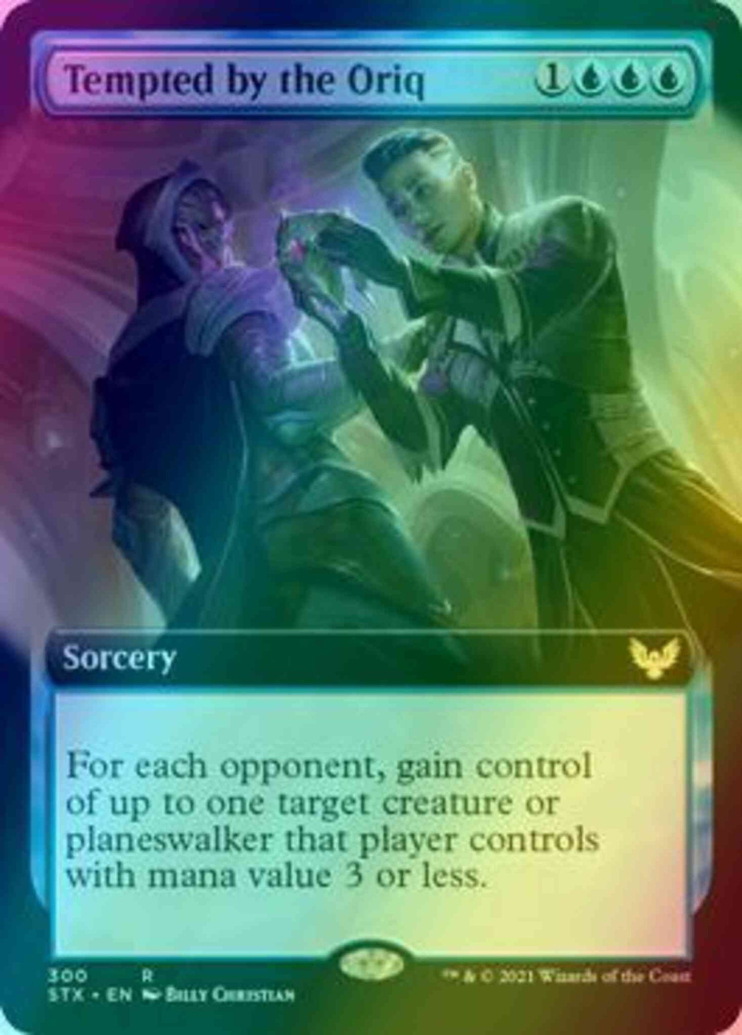 Tempted by the Oriq [300] [Extended Art] [Strixhaven: School of Mages] [Foil]