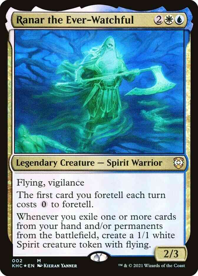 Ranar the Ever-Watchful [2] [Kaldheim Commander] [Non-Foil]