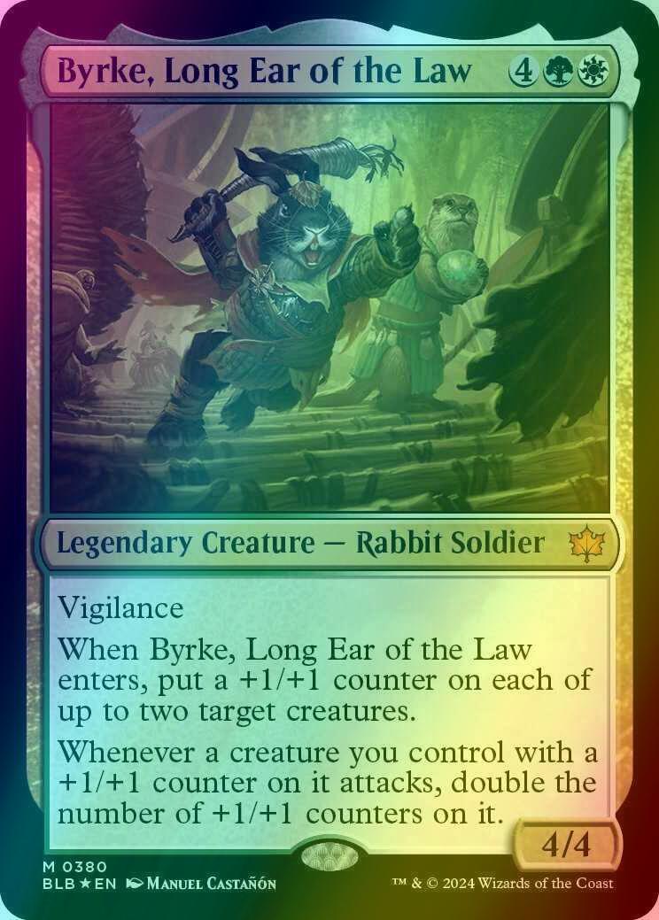 Byrke, Long Ear of the Law [380] [Starter Kit Exclusive] [Bloomburrow] [Foil]