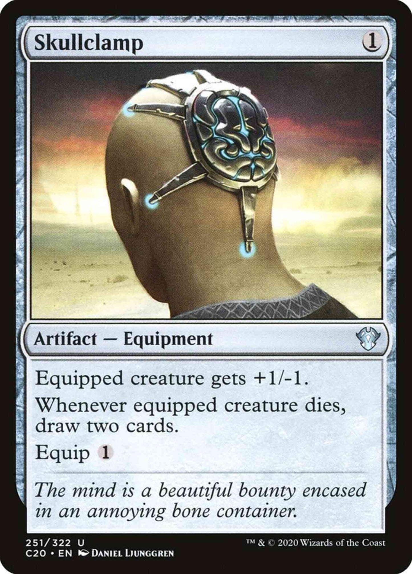 Skullclamp [251] [Commander 2020] [Non-Foil]