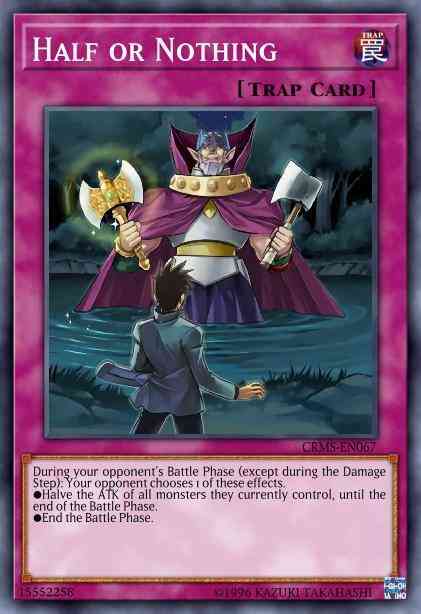 Half or Nothing - BP01-EN101 - Starfoil Rare - Unlimited
