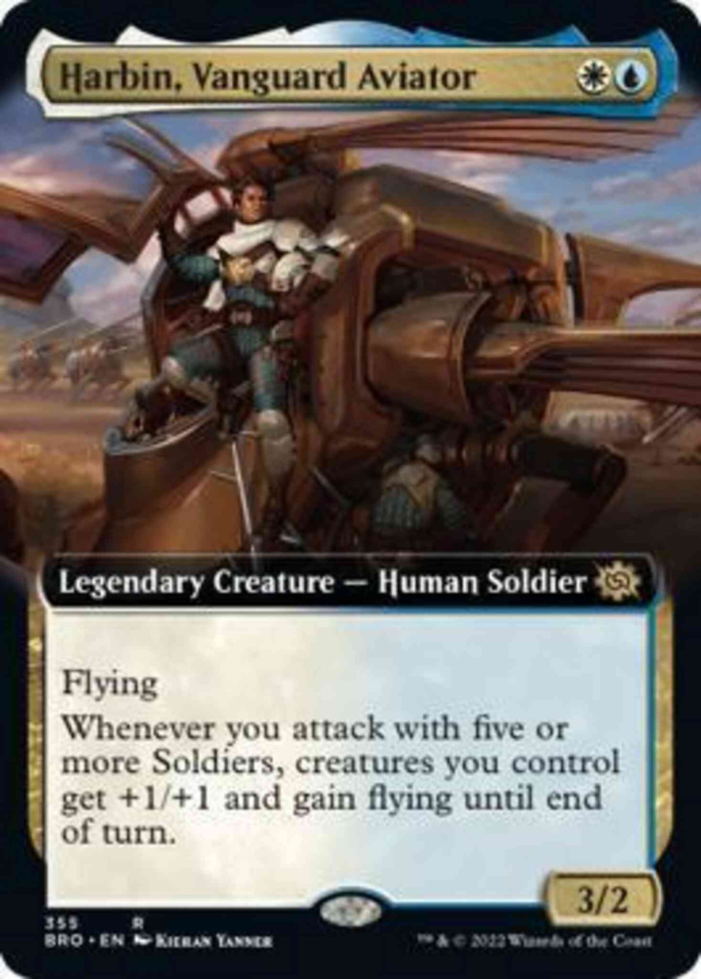 Harbin, Vanguard Aviator [355] [Extended Art] [The Brothers' War] [Non-Foil]