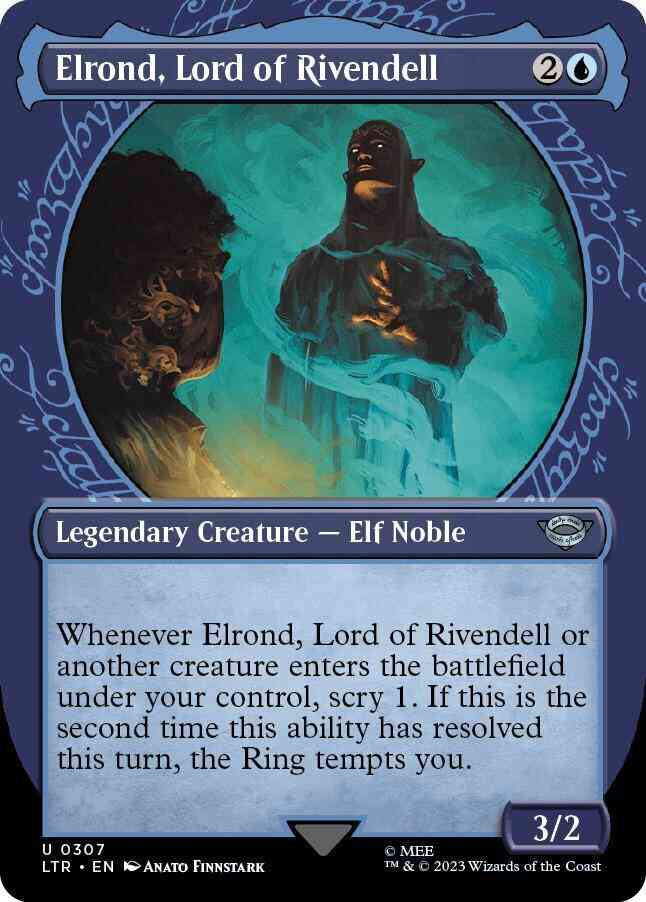 Elrond, Lord of Rivendell [307] [Ring Showcase] [The Lord of the Rings: Tales of Middle-earth] [Non-Foil]