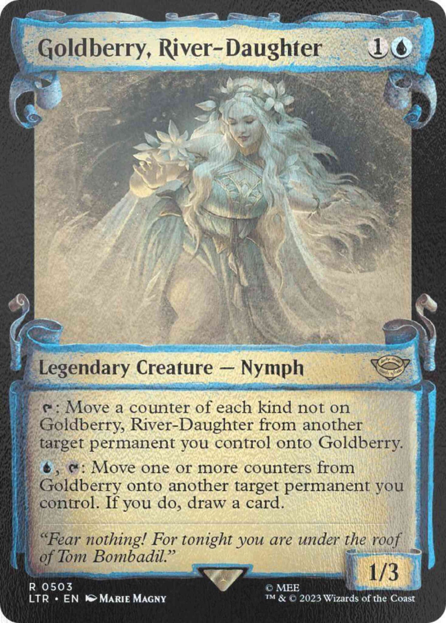 Goldberry, River-Daughter [503] [Scrolls Showcase] [The Lord of the Rings: Tales of Middle-earth] [Silver Foil]