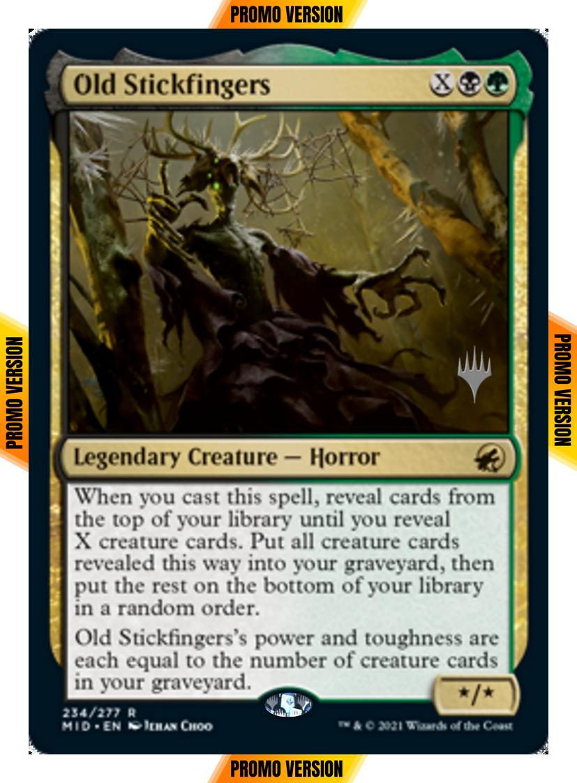 Old Stickfingers [Promo Pack] [234p] [Innistrad: Midnight Hunt Promos] [Non-Foil]