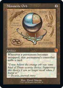 Mesmeric Orb [94] [Retro Frame] [Schematic] [The Brothers' War Retro Artifacts] [Non-Foil]