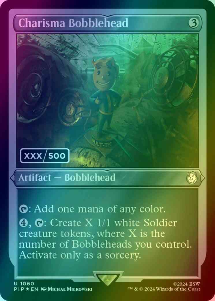 Charisma Bobblehead - Serial Numbered [1060] [Fallout] [Foil]