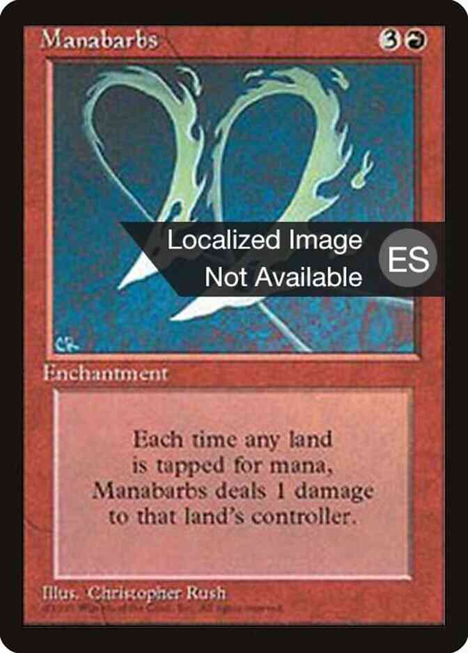 Manabarbs - Chinese [212] [Fourth Edition Black Border: Chinese] [Non-Foil]