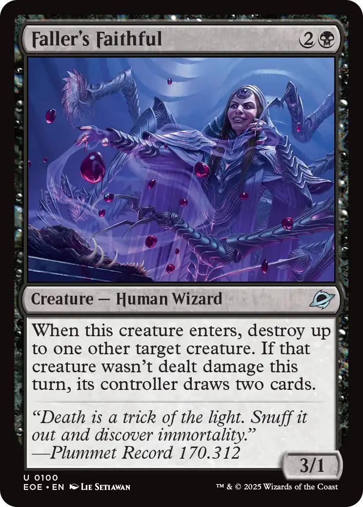 Faller's Faithful [100] [Edge of Eternities] [Non-Foil]