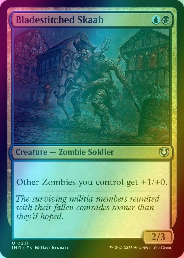 Bladestitched Skaab [231] [Innistrad Remastered] [Foil]