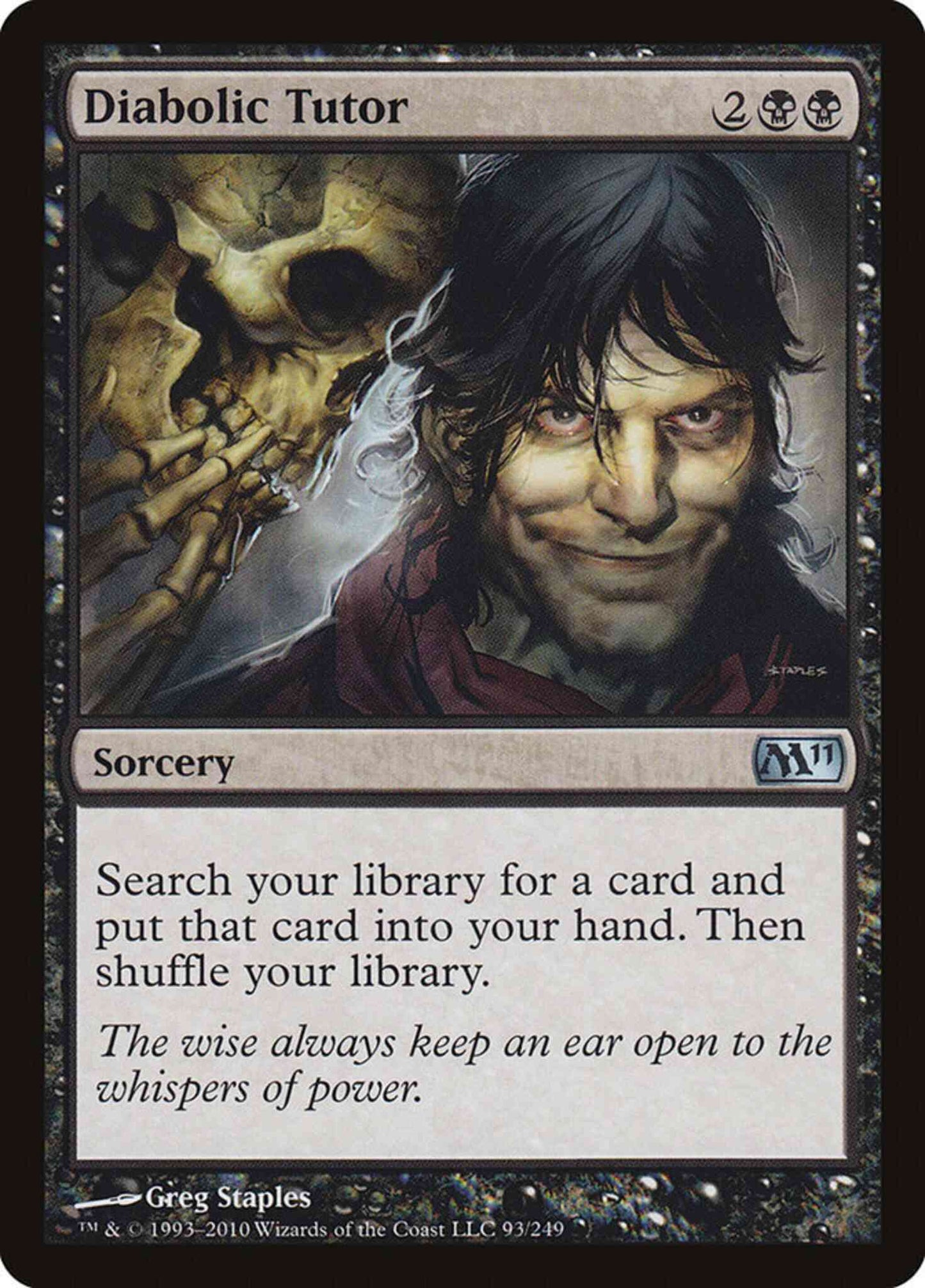 Diabolic Tutor [93] [Magic 2011] [Non-Foil]