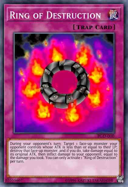 Ring of Destruction - BP01-EN050 - Rare - 1st Edition