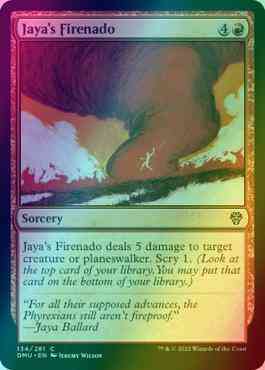 Jaya's Firenado [134] [Dominaria United] [Foil]