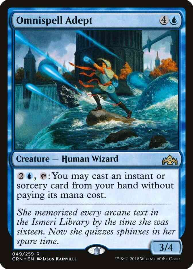 Omnispell Adept [49] [Guilds of Ravnica] [Non-Foil]