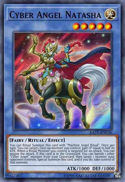 Cyber Angel Natasha - RATE-EN036 - Super Rare - Unlimited