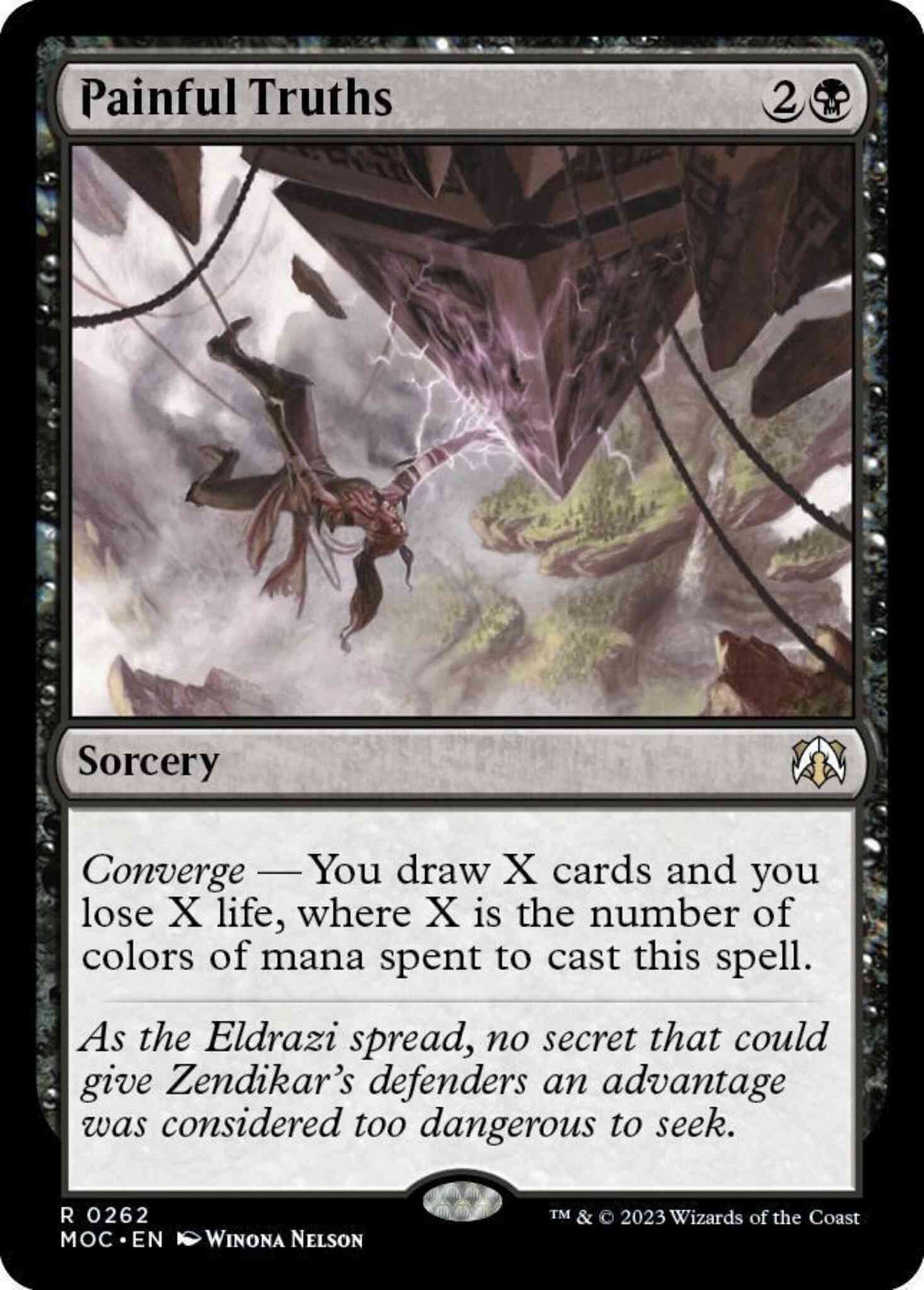 Painful Truths [262] [March of the Machine: Commander] [Non-Foil]