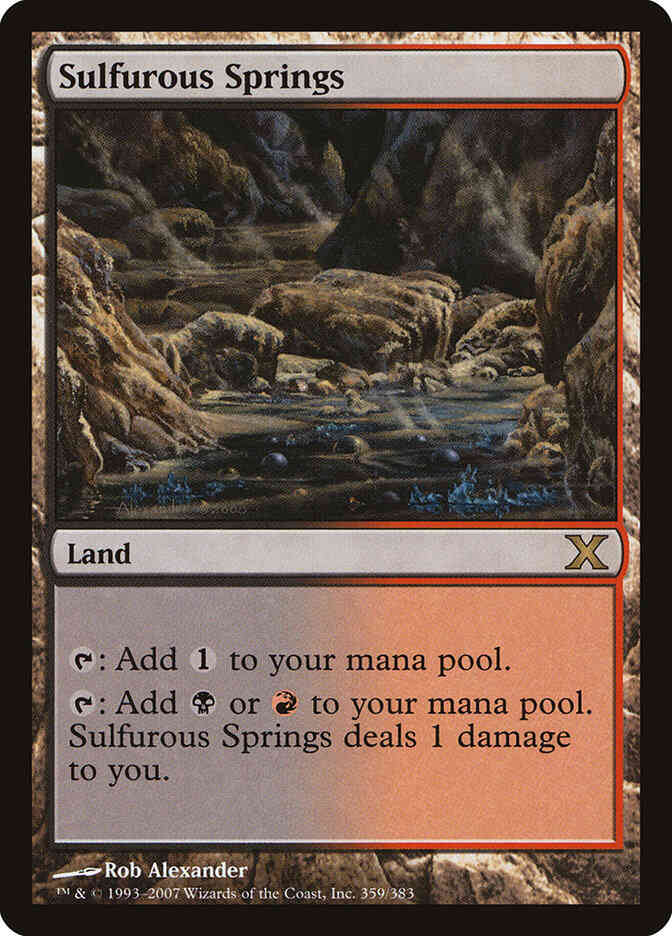 Sulfurous Springs [359] [Tenth Edition] [Non-Foil]