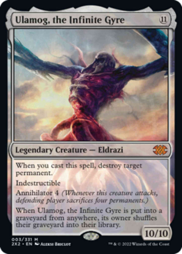 Ulamog, the Infinite Gyre [3] [Double Masters 2022] [Non-Foil]