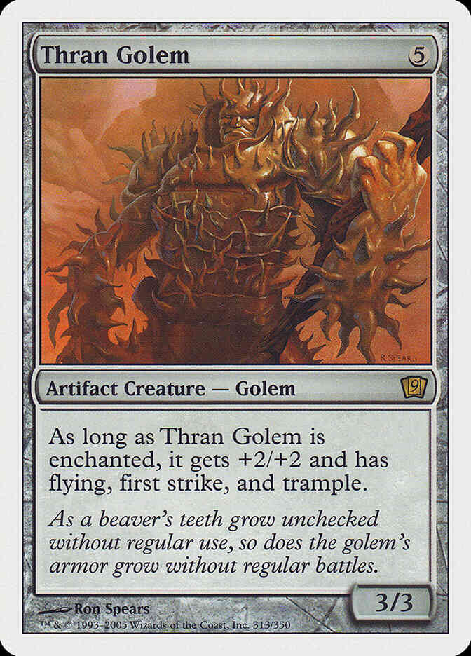 Thran Golem [313] [Ninth Edition] [Non-Foil]