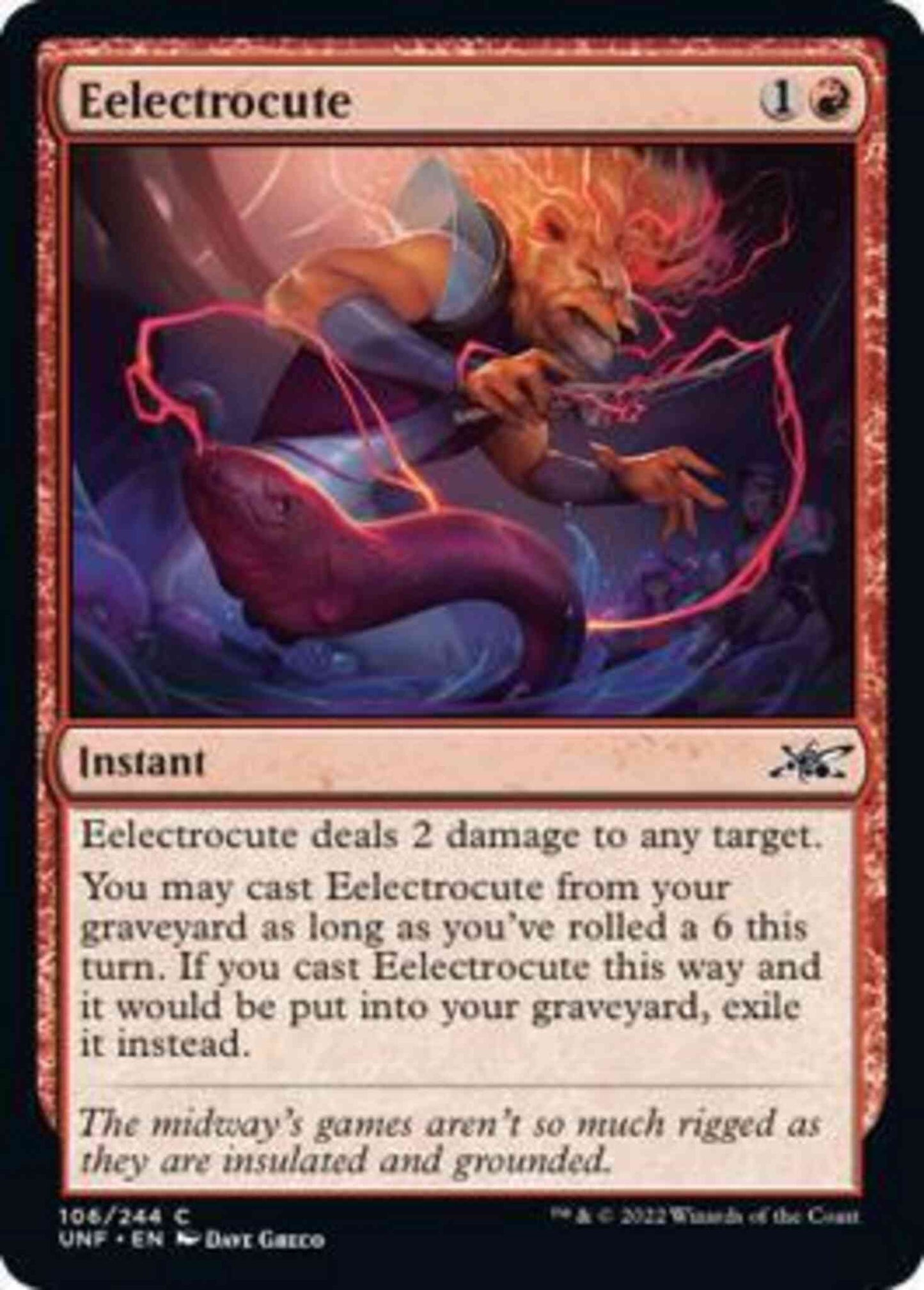 Eelectrocute [106] [Unfinity] [Non-Foil]