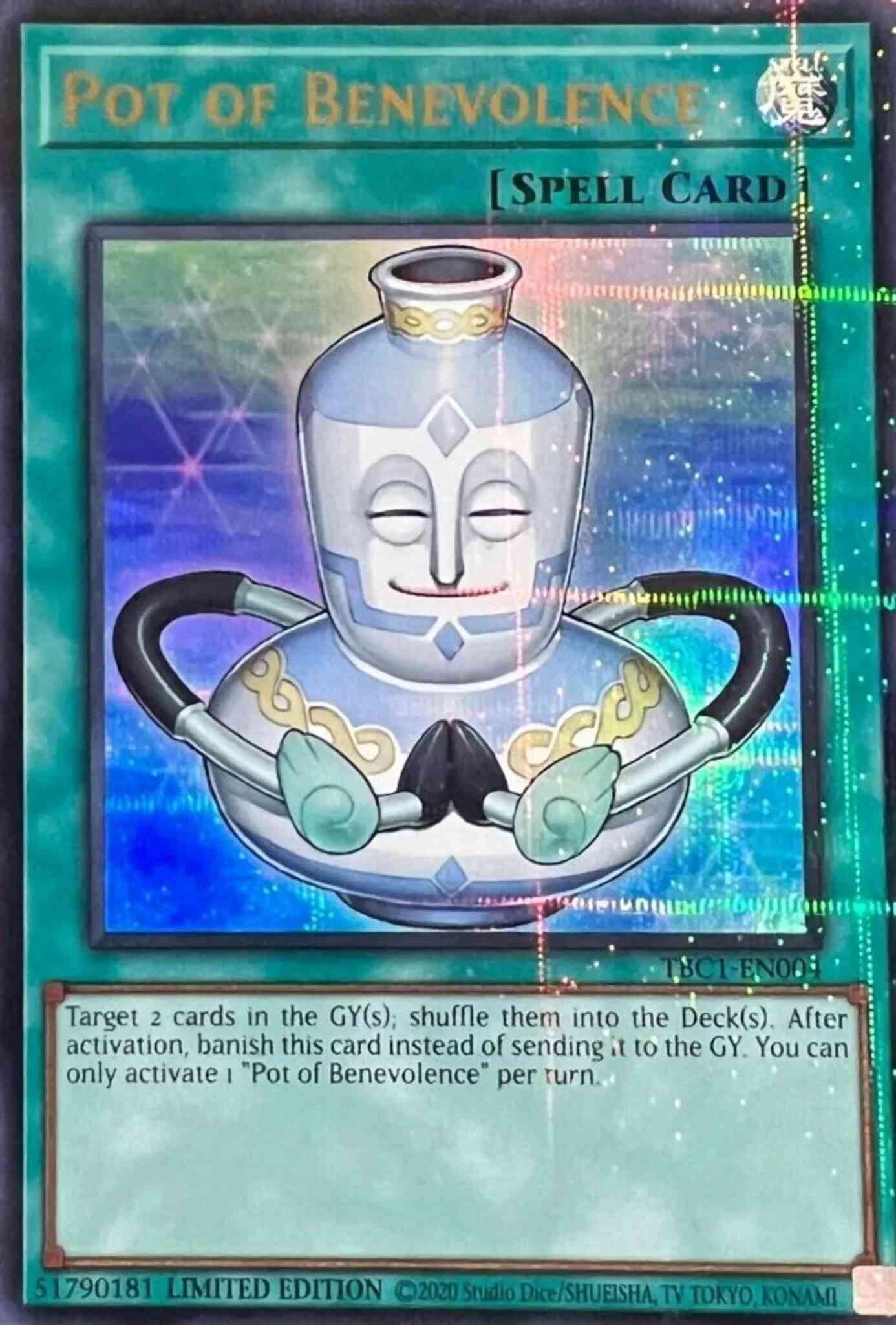 Pot of Benevolence - TBC1-EN004 - Ultra Parallel Rare - Limited