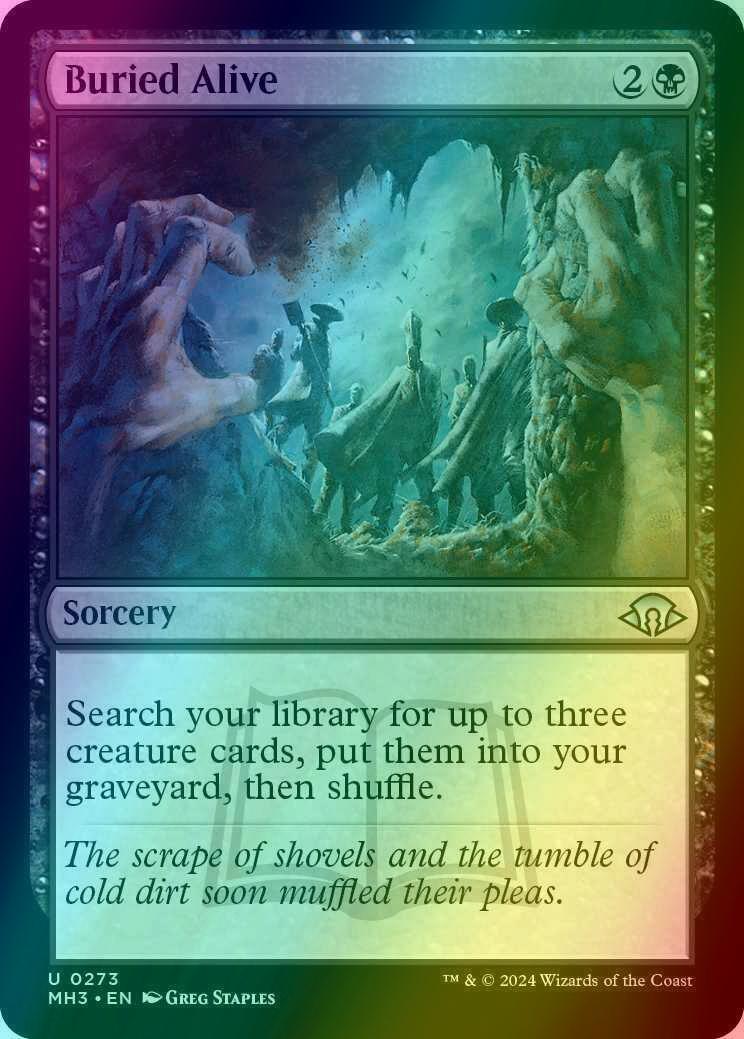 Buried Alive [273] [Modern Horizons 3] [Foil]
