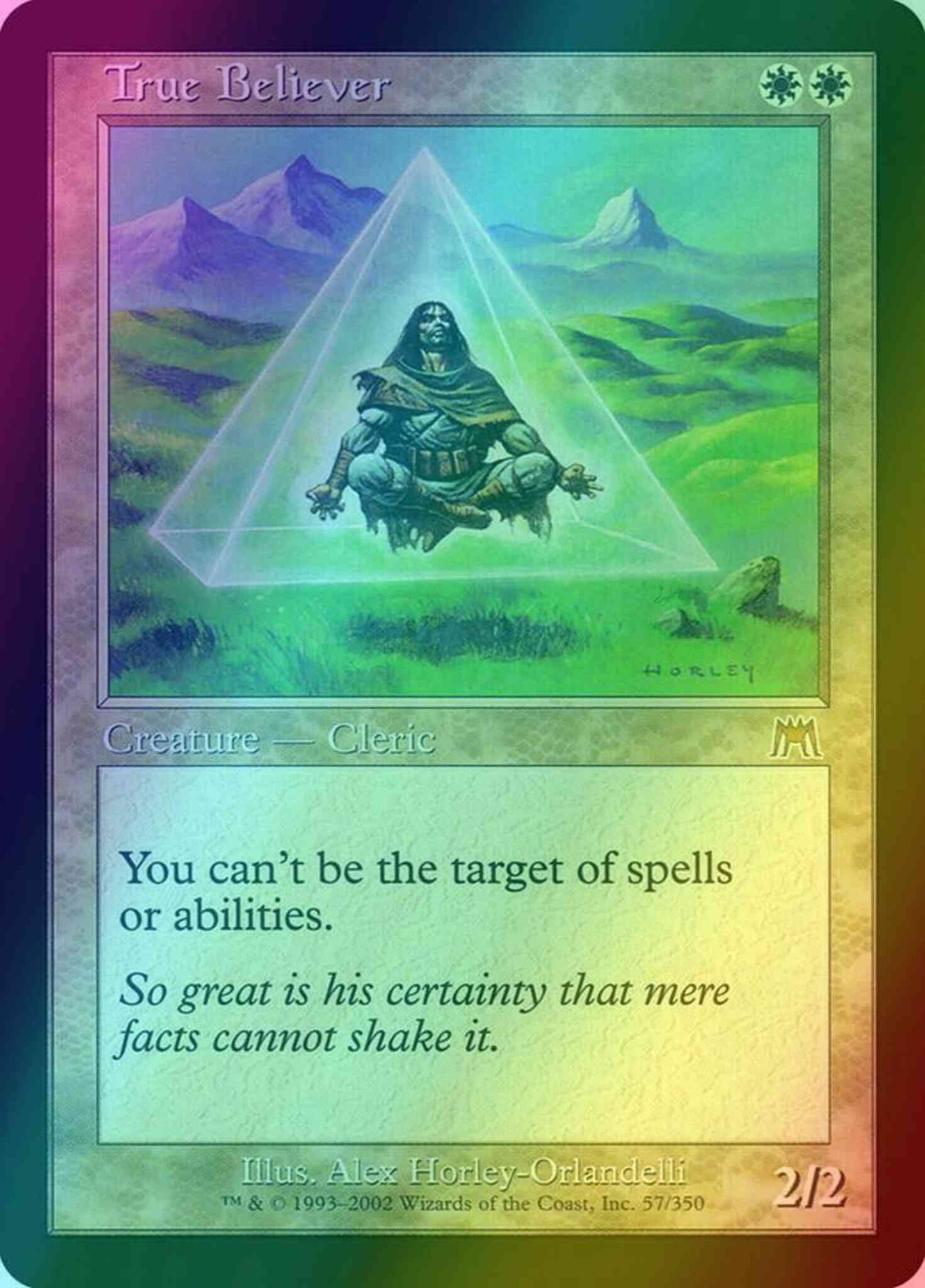 True Believer [57] [Onslaught] [Foil]