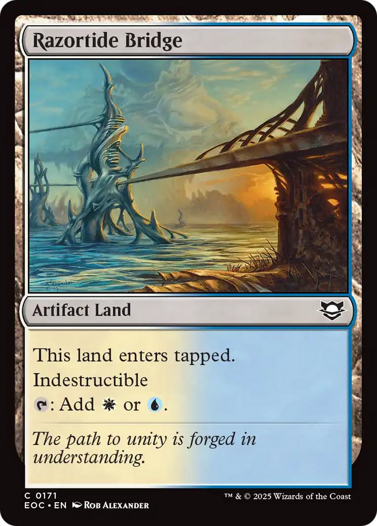 Razortide Bridge [171] [Edge of Eternities: Commander] [Non-Foil]