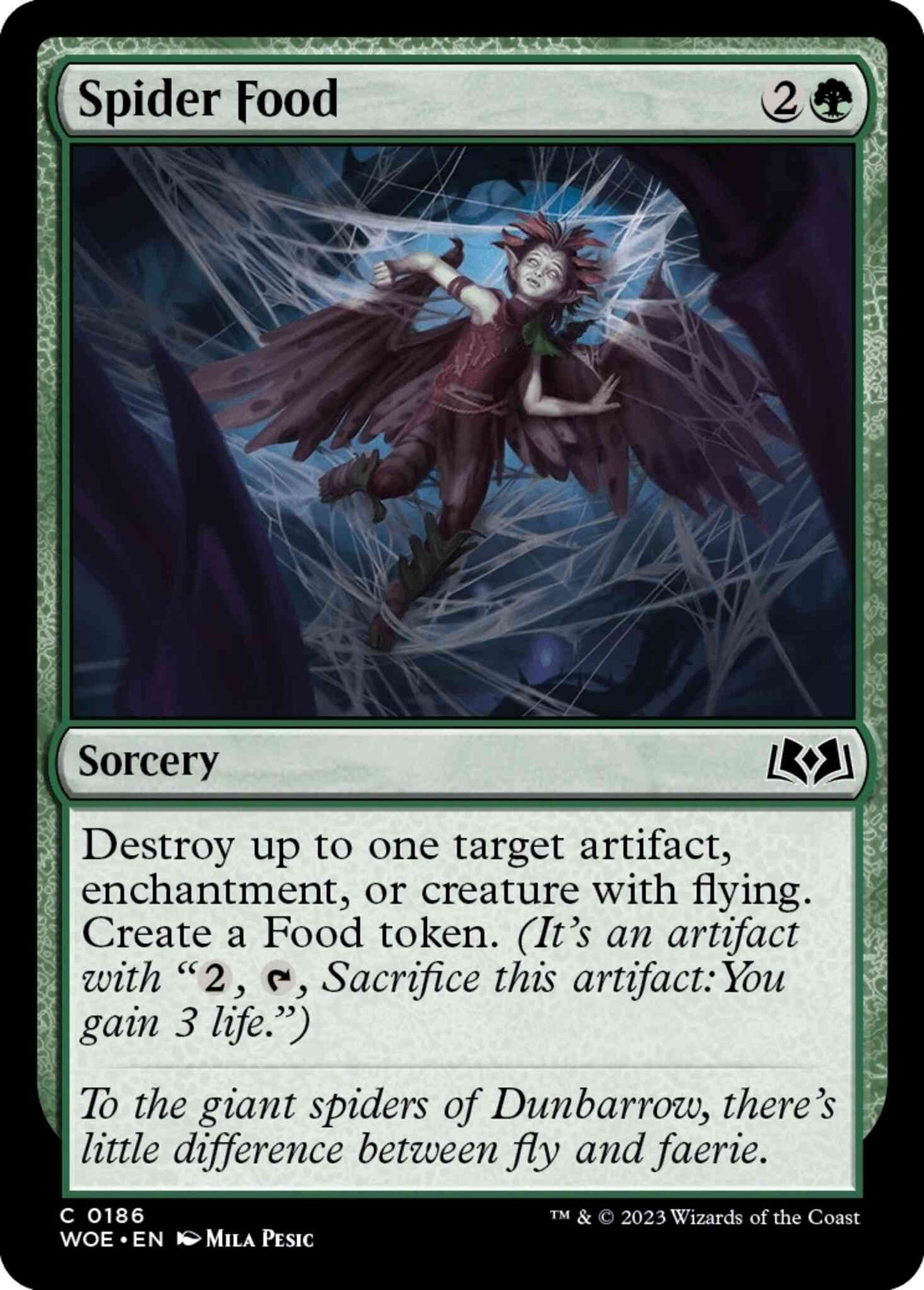 Spider Food [186] [Wilds of Eldraine] [Non-Foil]