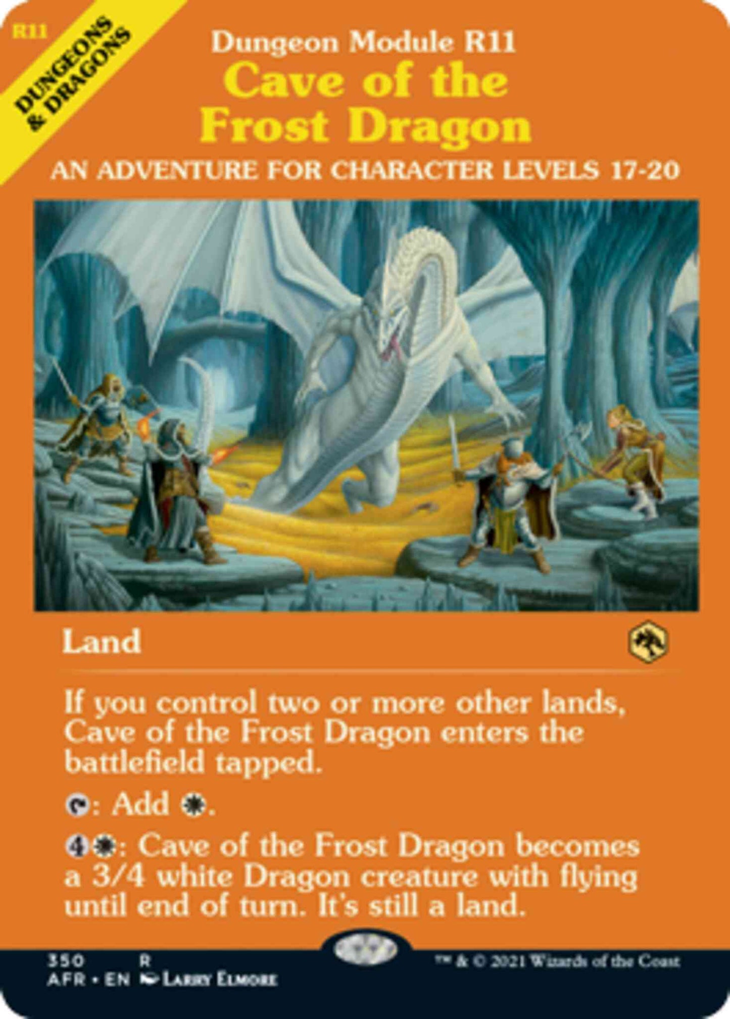Cave of the Frost Dragon [350] [Module Showcase] [Adventures in the Forgotten Realms] [Non-Foil]