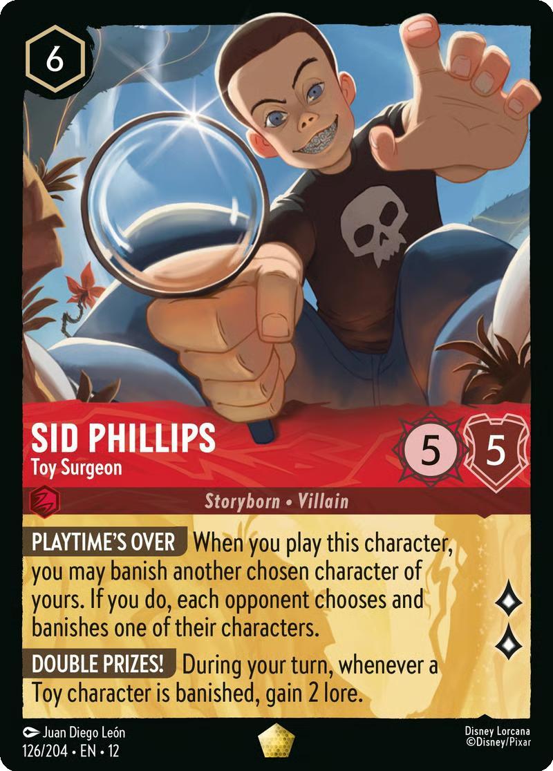 Sid Phillips - Toy Surgeon - 126/204 [Wilds Unknown] [Non-Foil]