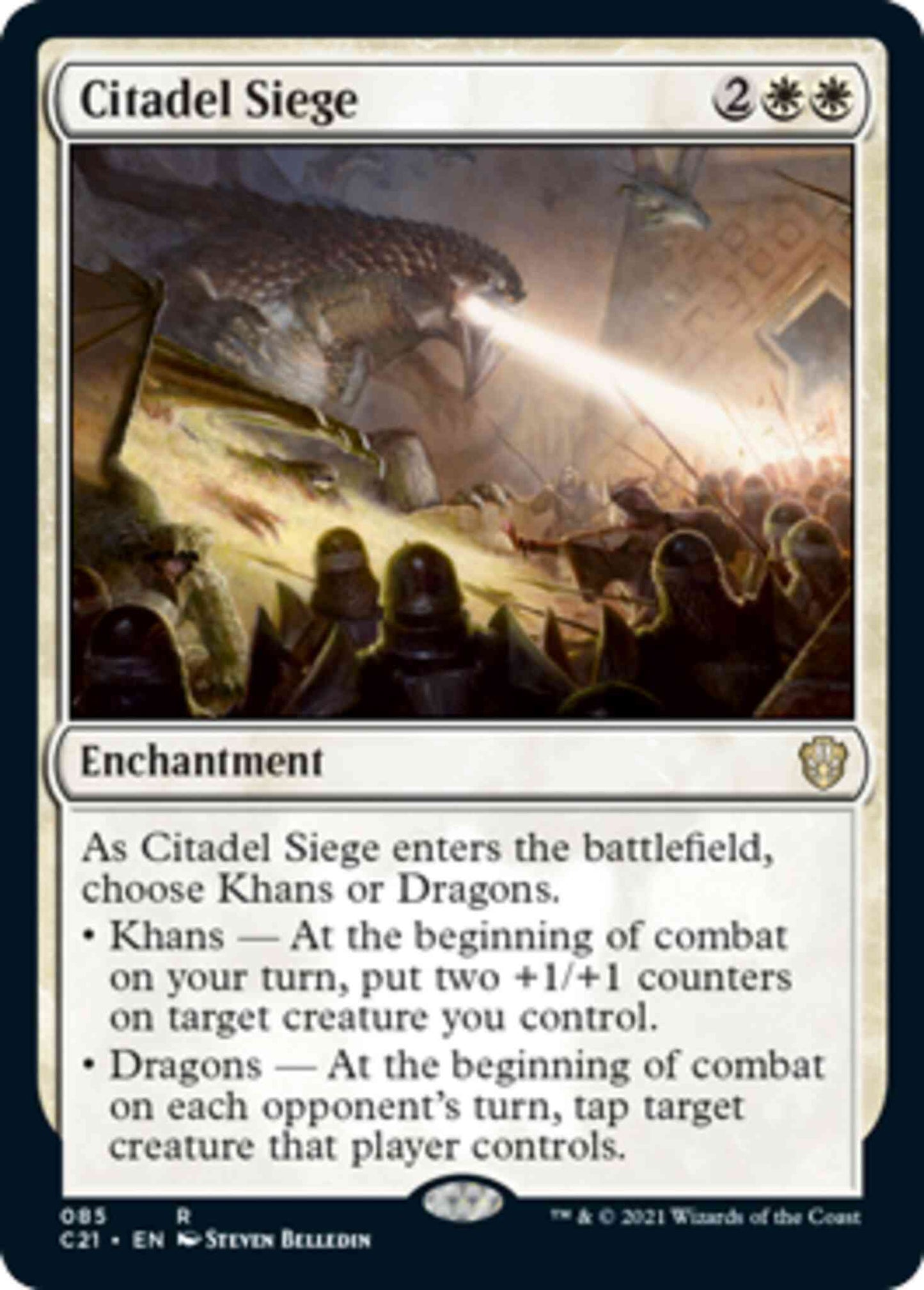 Citadel Siege [85] [Commander 2021] [Non-Foil]