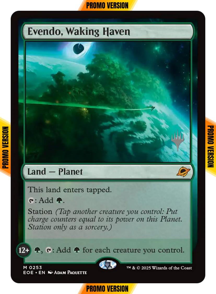 Evendo, Waking Haven [253p] [Promo Pack] [Edge of Eternities: Promos] [Non-Foil]