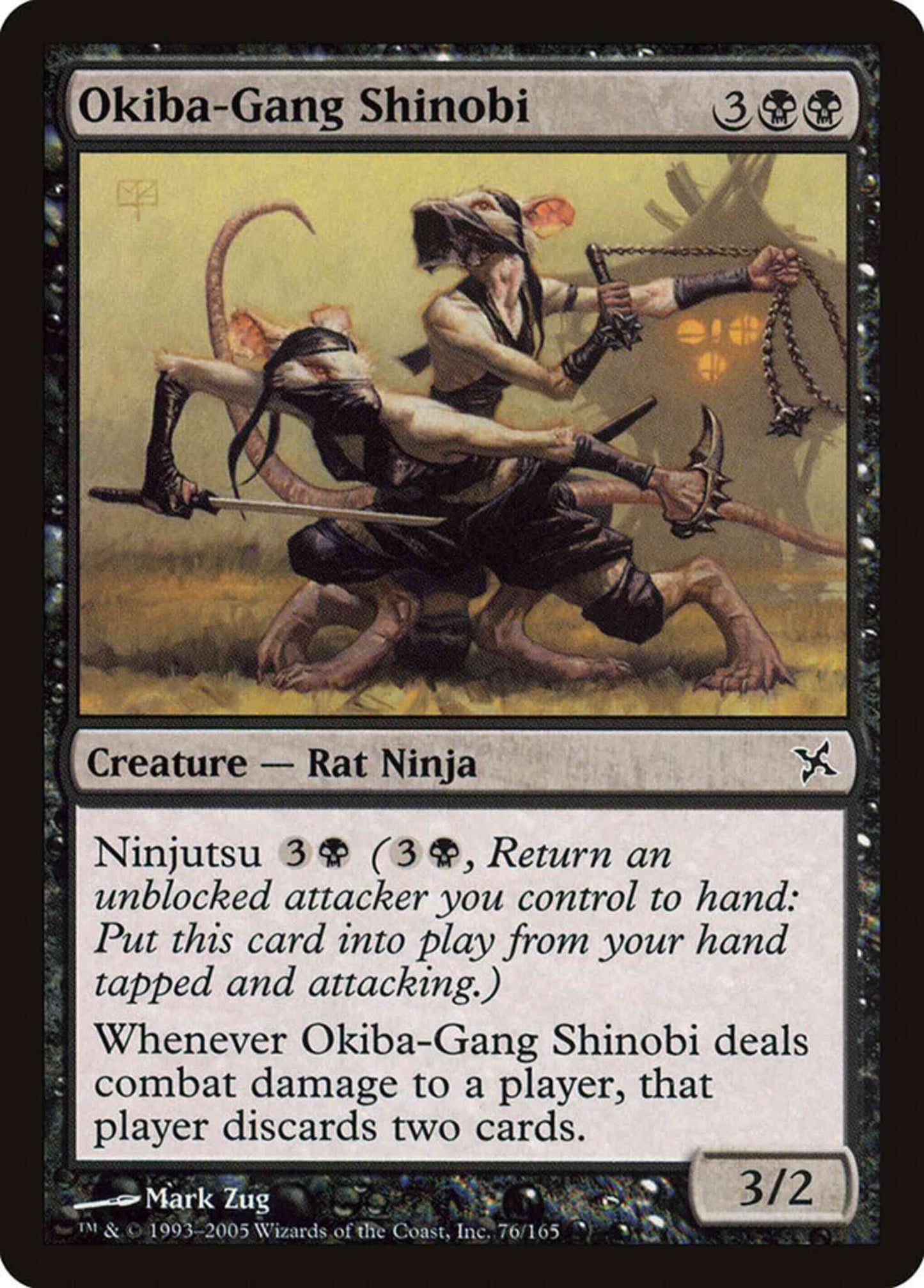 Okiba-Gang Shinobi [76] [Betrayers of Kamigawa] [Non-Foil]