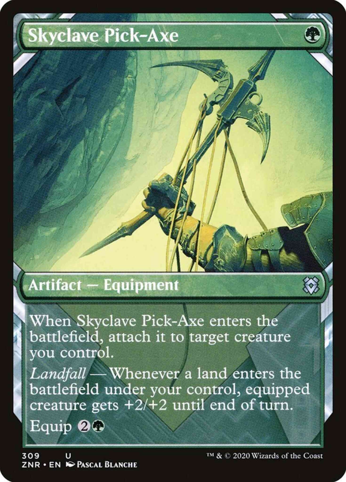Skyclave Pick-Axe [309] [Showcase] [Zendikar Rising] [Non-Foil]