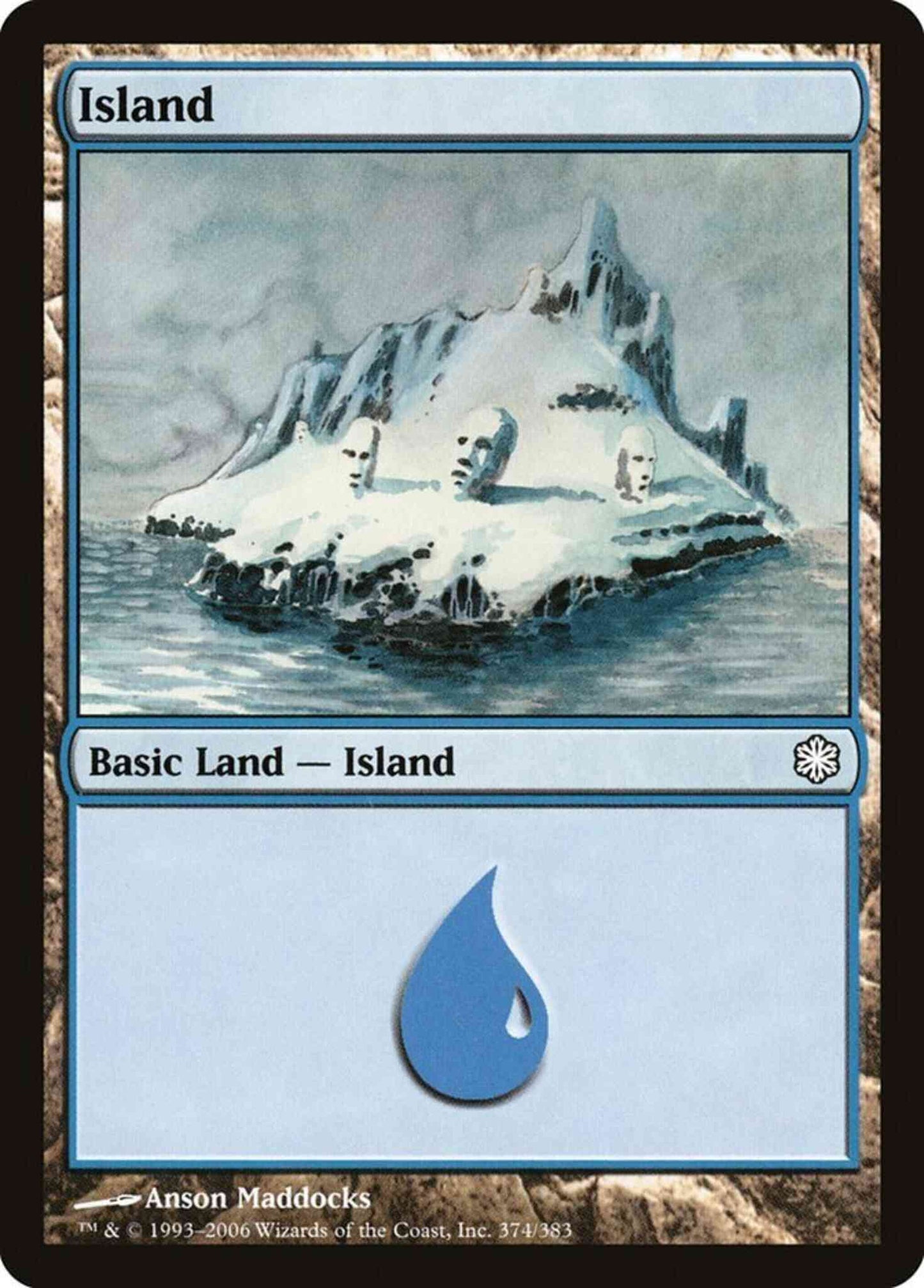 Island [374] [Coldsnap Theme Decks] [Non-Foil]