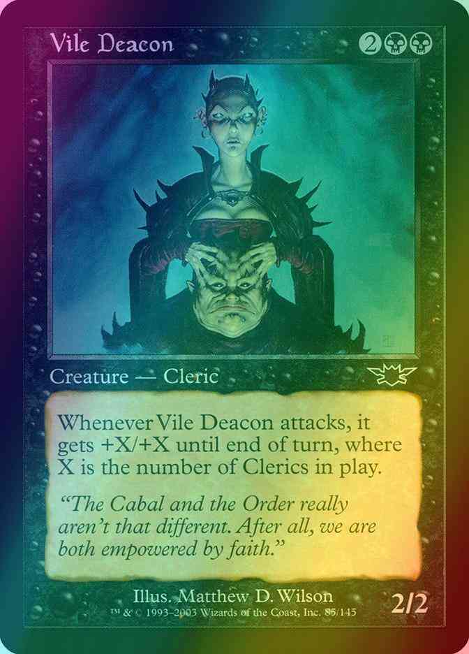 Vile Deacon [85] [Legions] [Foil]