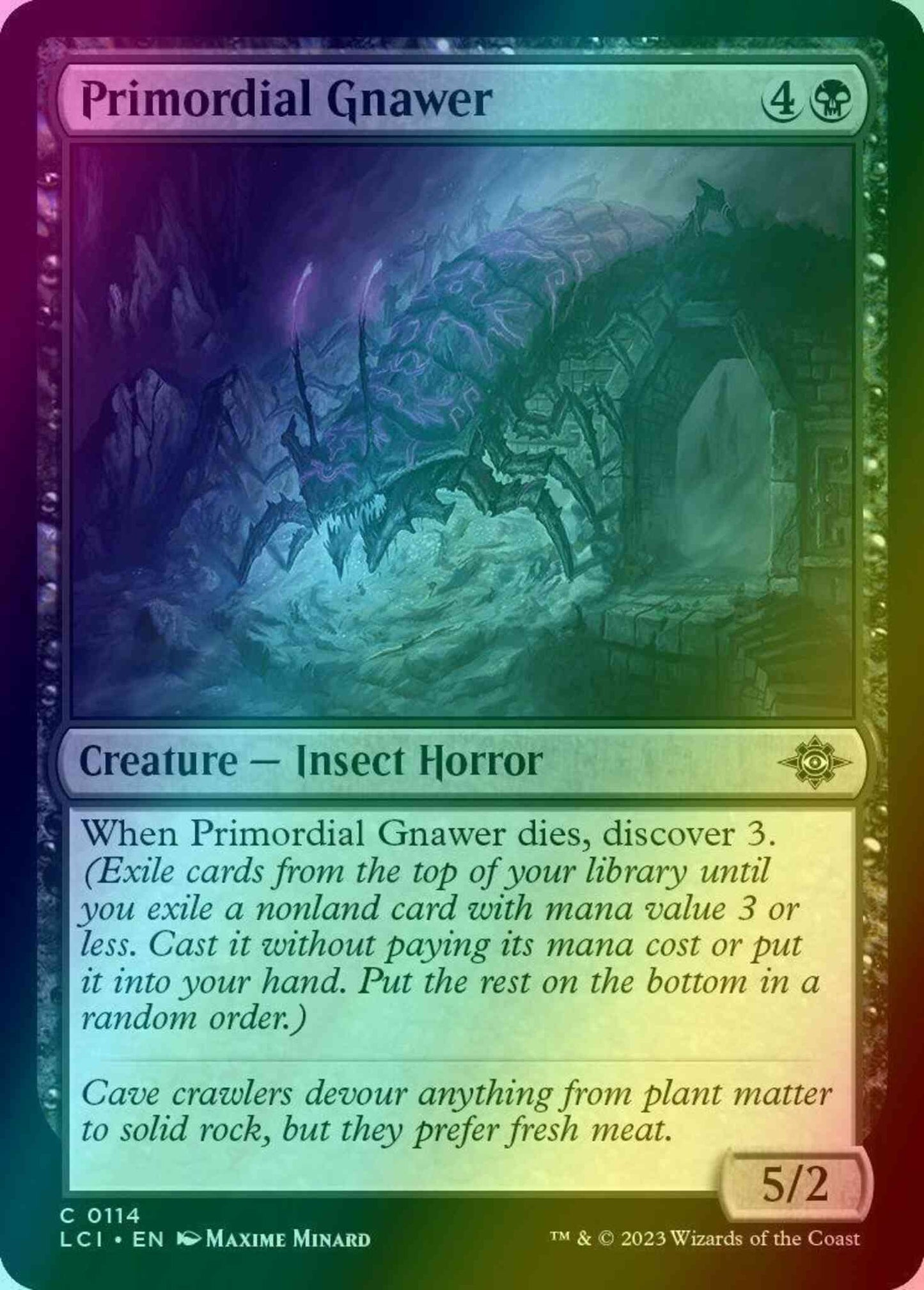 Primordial Gnawer [114] [The Lost Caverns of Ixalan] [Foil]