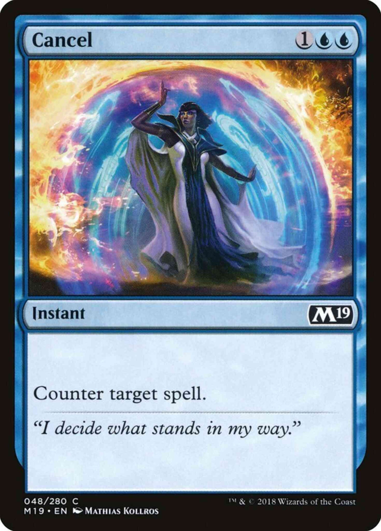 Cancel [48] [Core Set 2019] [Non-Foil]